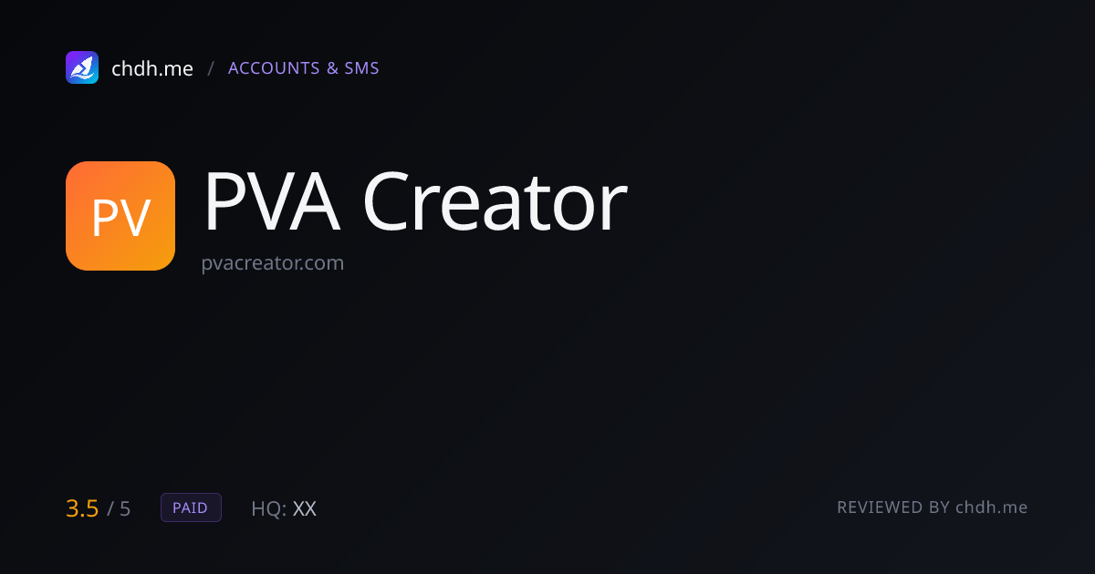 PVA Creator