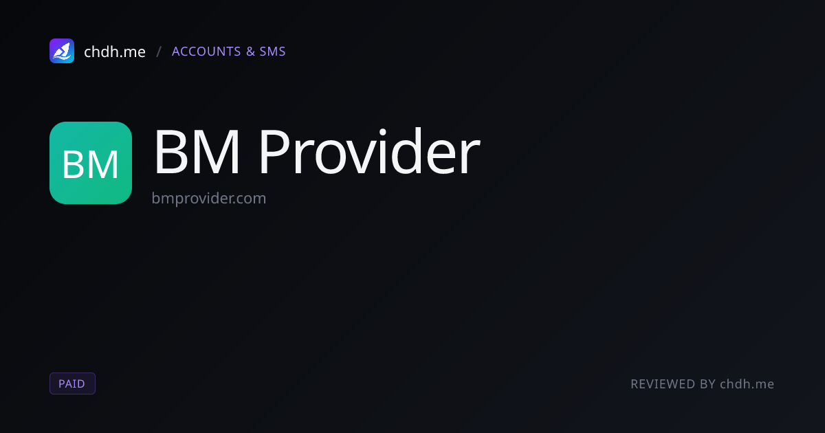 BM Provider