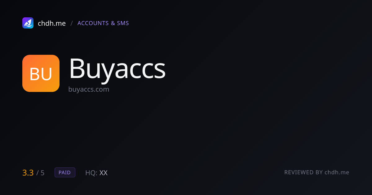 Buyaccs