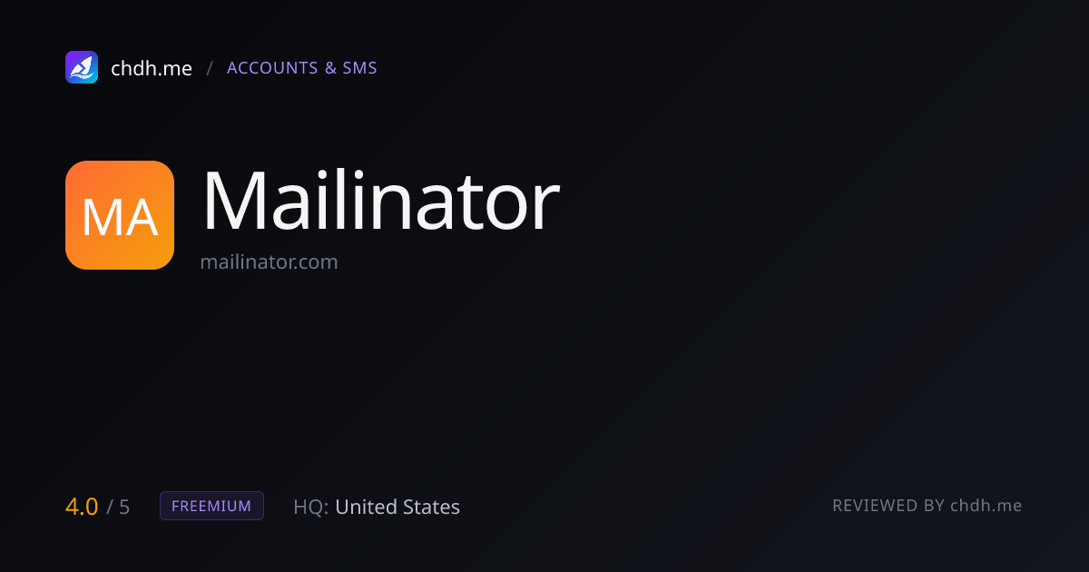 Mailinator