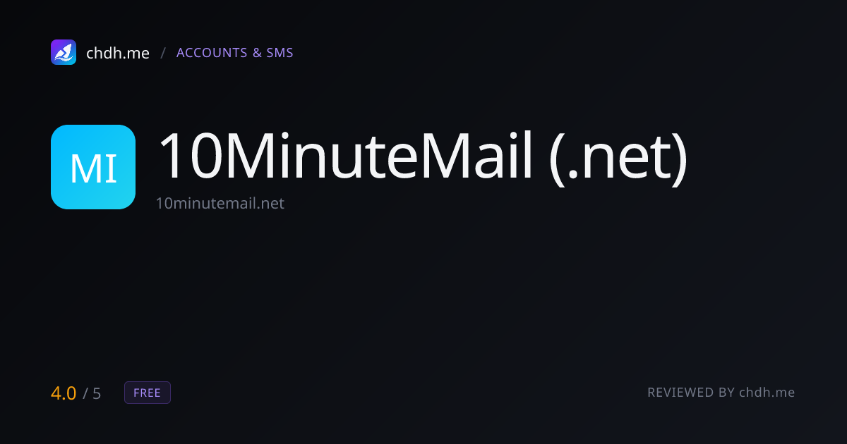 10minutemail.net