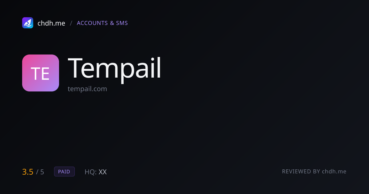 Tempail