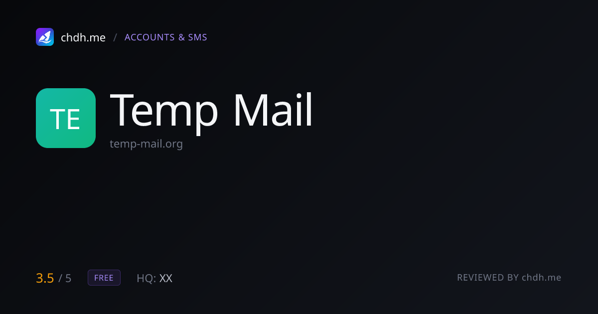 Temp Mail