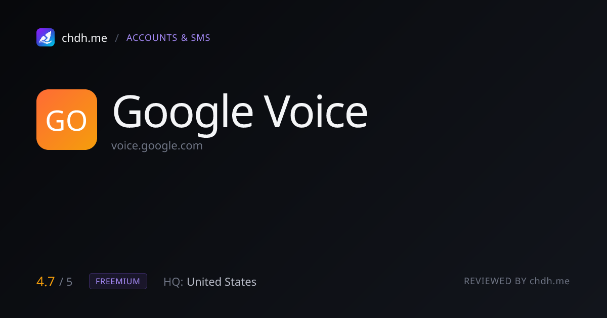 Google Voice