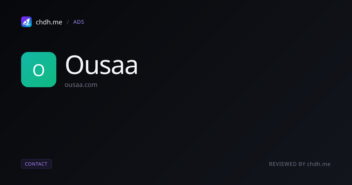 欧飒(Ousaa)