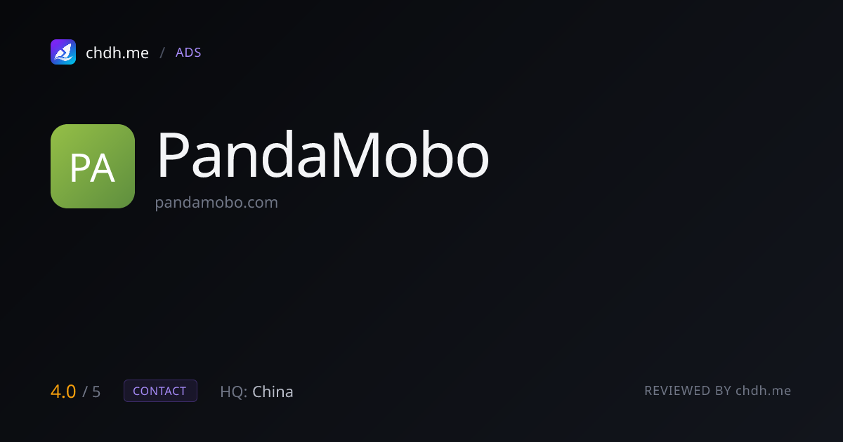 PandaMobo 熊猫新媒