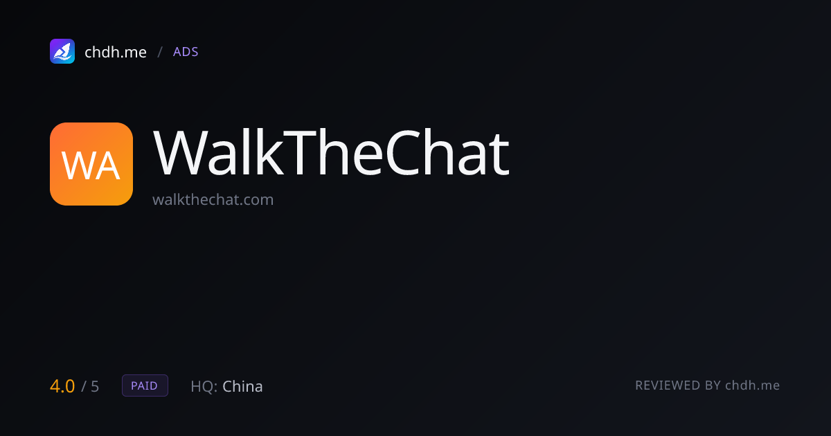 WalkTheChat