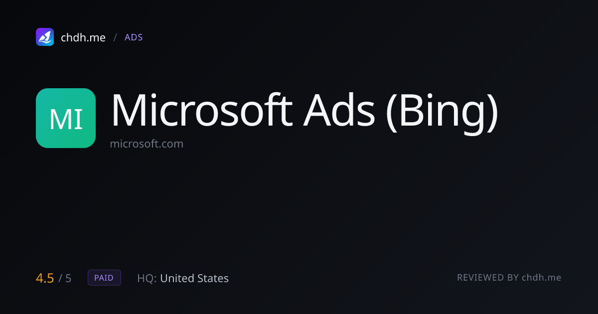 Microsoft Advertising