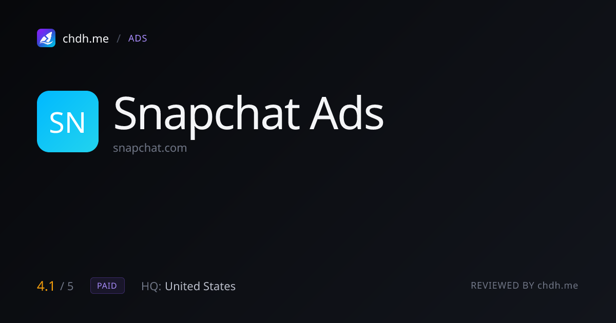 Snapchat Ads