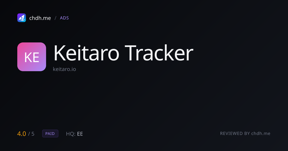 Keitaro Tracker