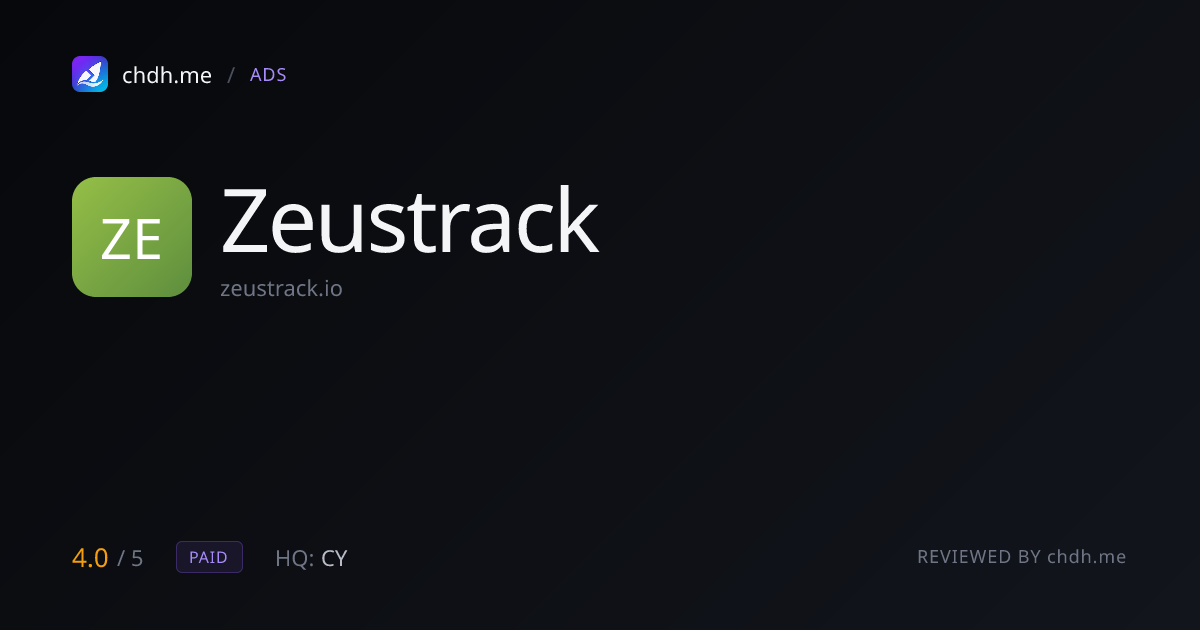 Zeustrack