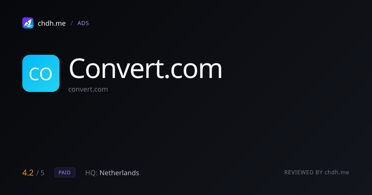 Convert