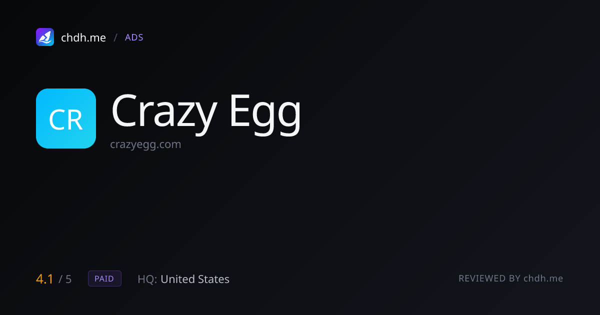 Crazy Egg
