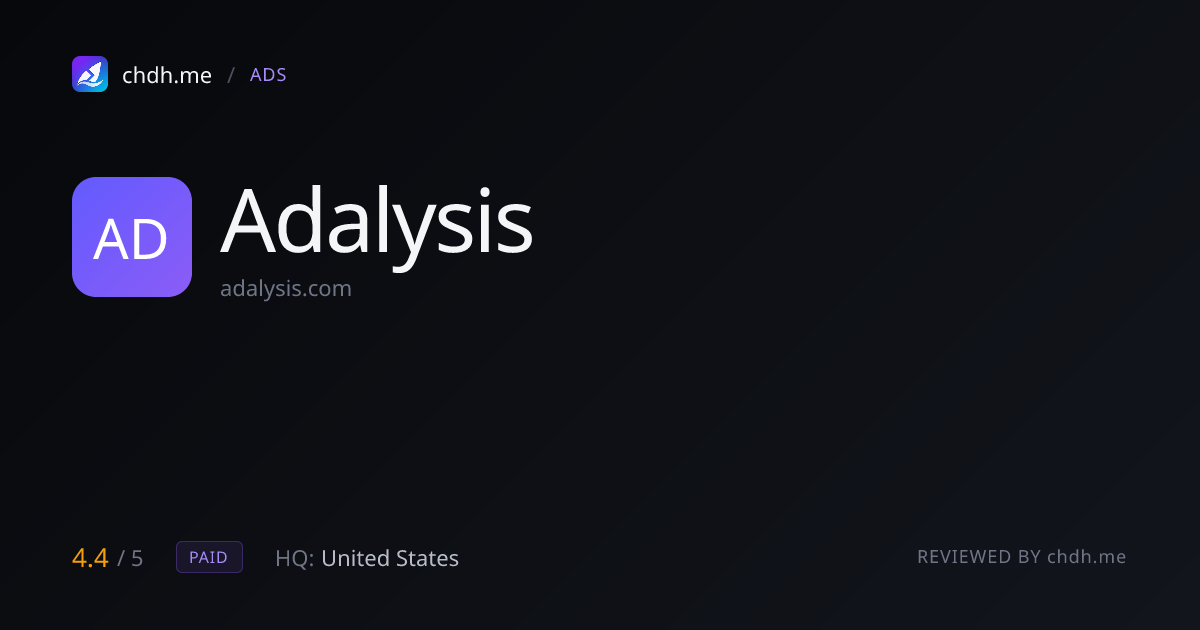 Adalysis