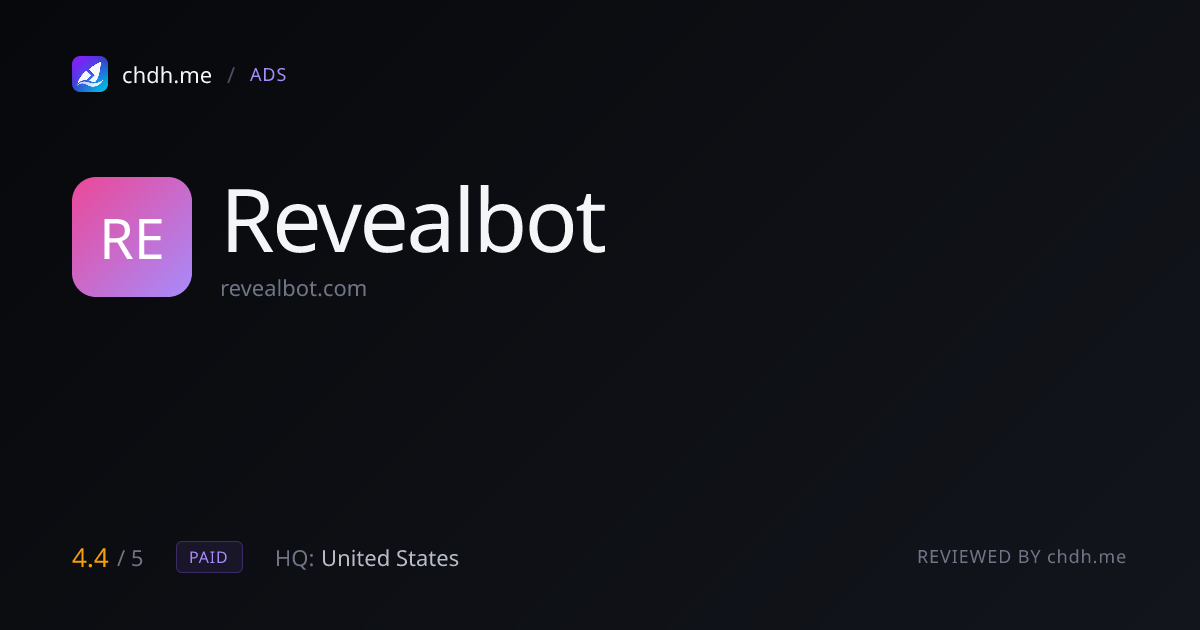 Revealbot