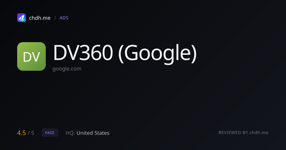 Display & Video 360