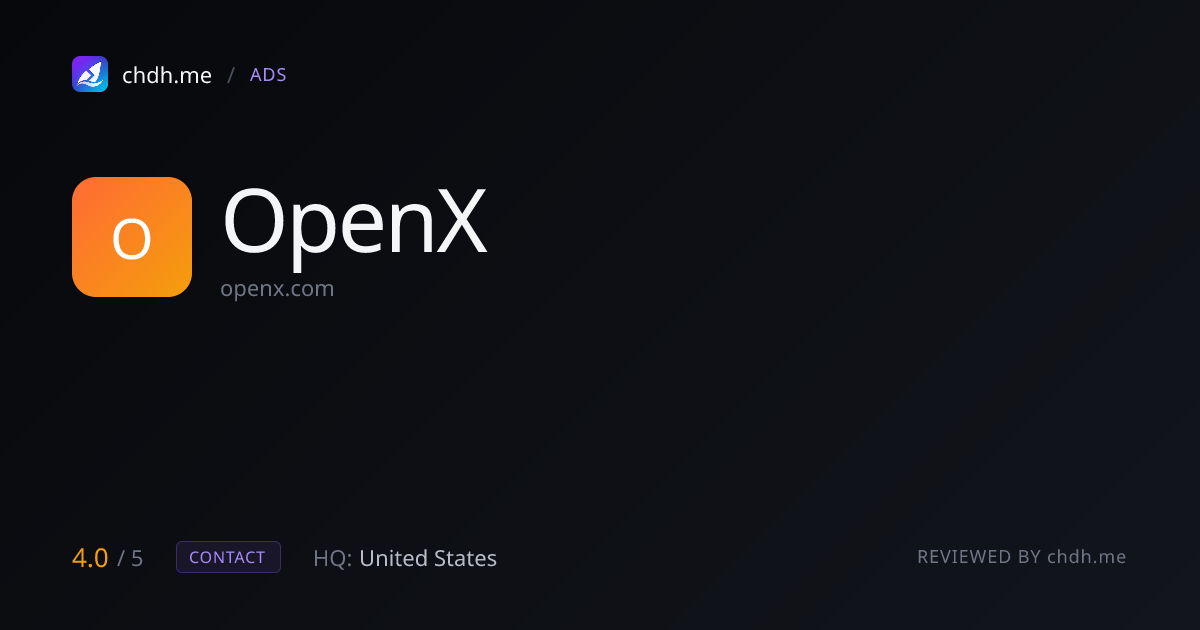 OpenX