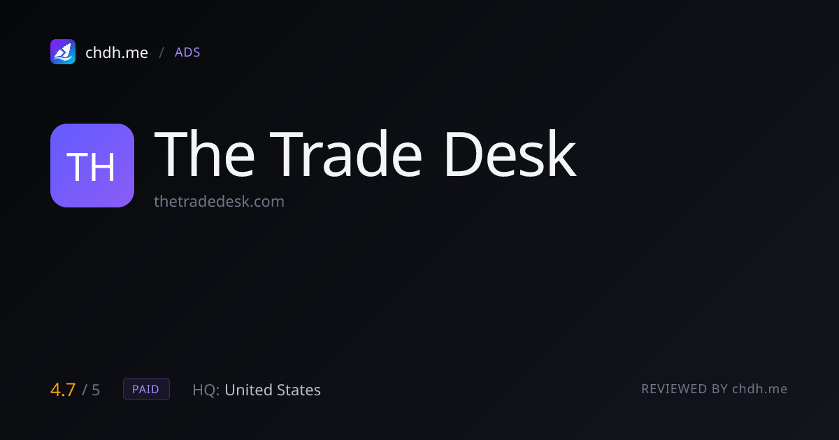 The Trade Desk