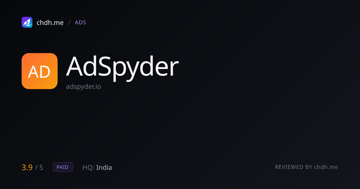 AdSpyder