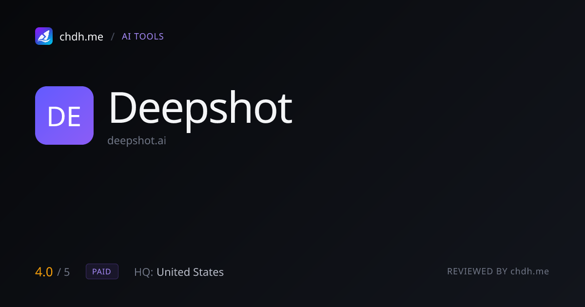 Deepshot