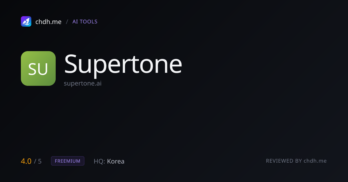 Supertone