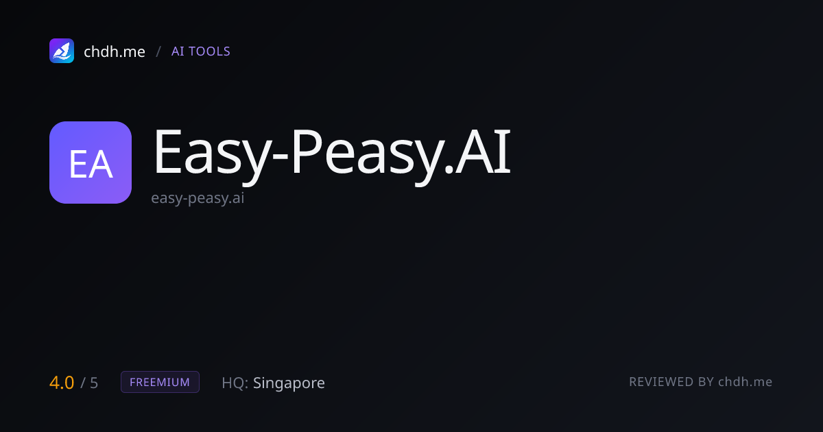 Easy-Peasy.AI