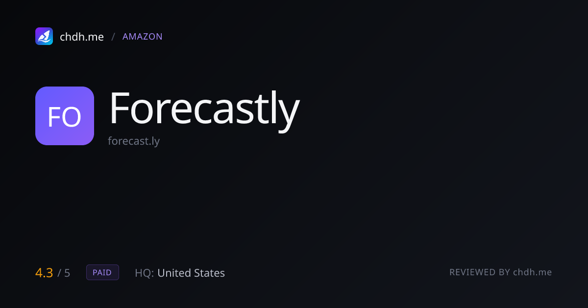 Forecastly