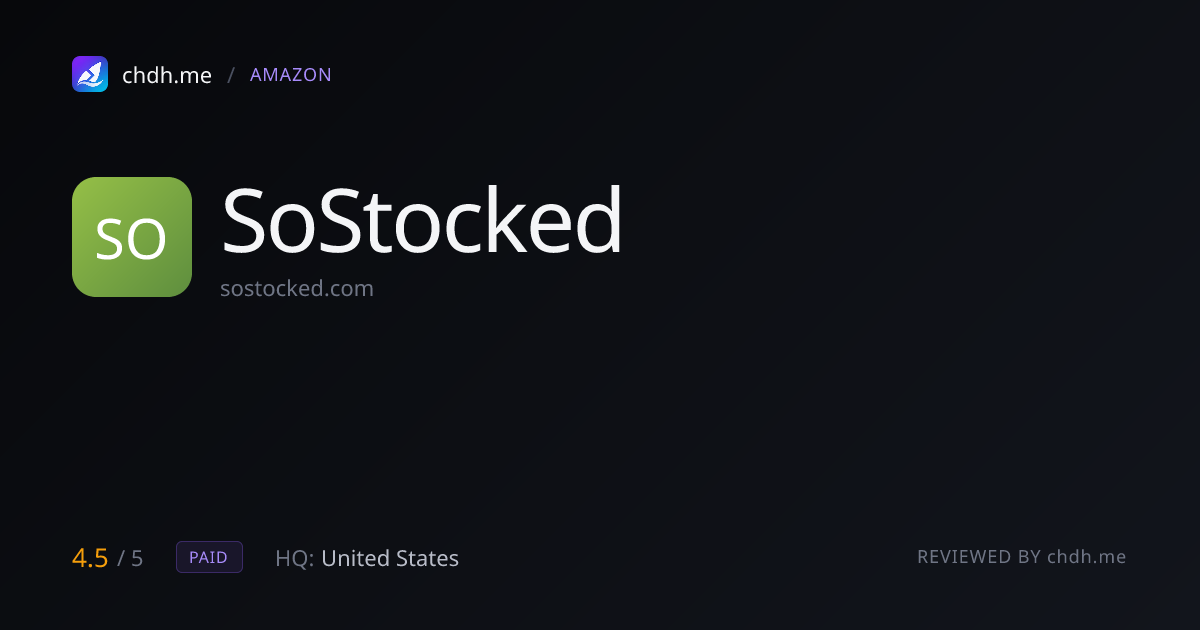 SoStocked