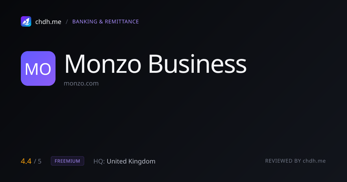 Monzo Business