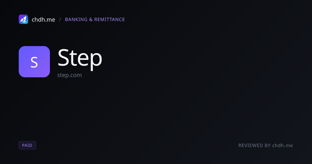 Step(美国青少年银行)