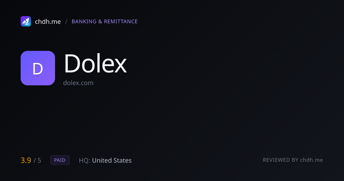 Dolex Dollar Express