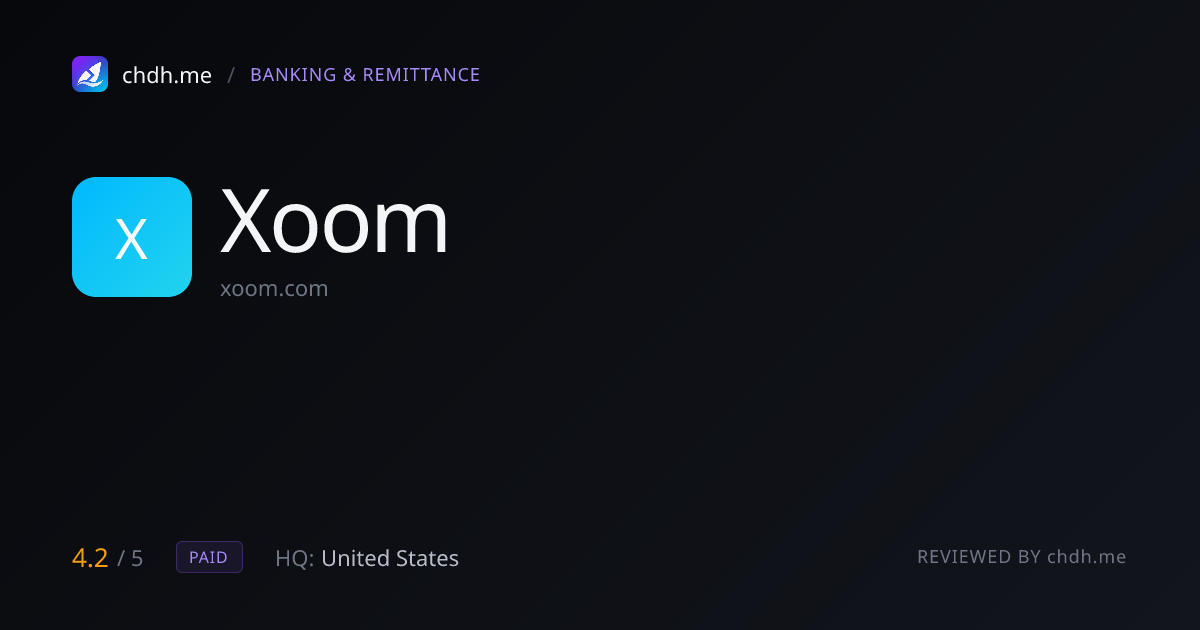 Xoom (PayPal)