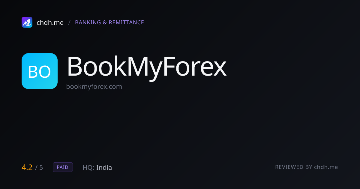 BookMyForex
