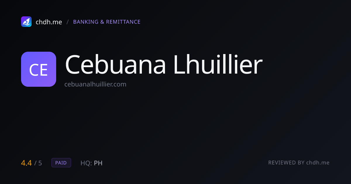 Cebuana Lhuillier