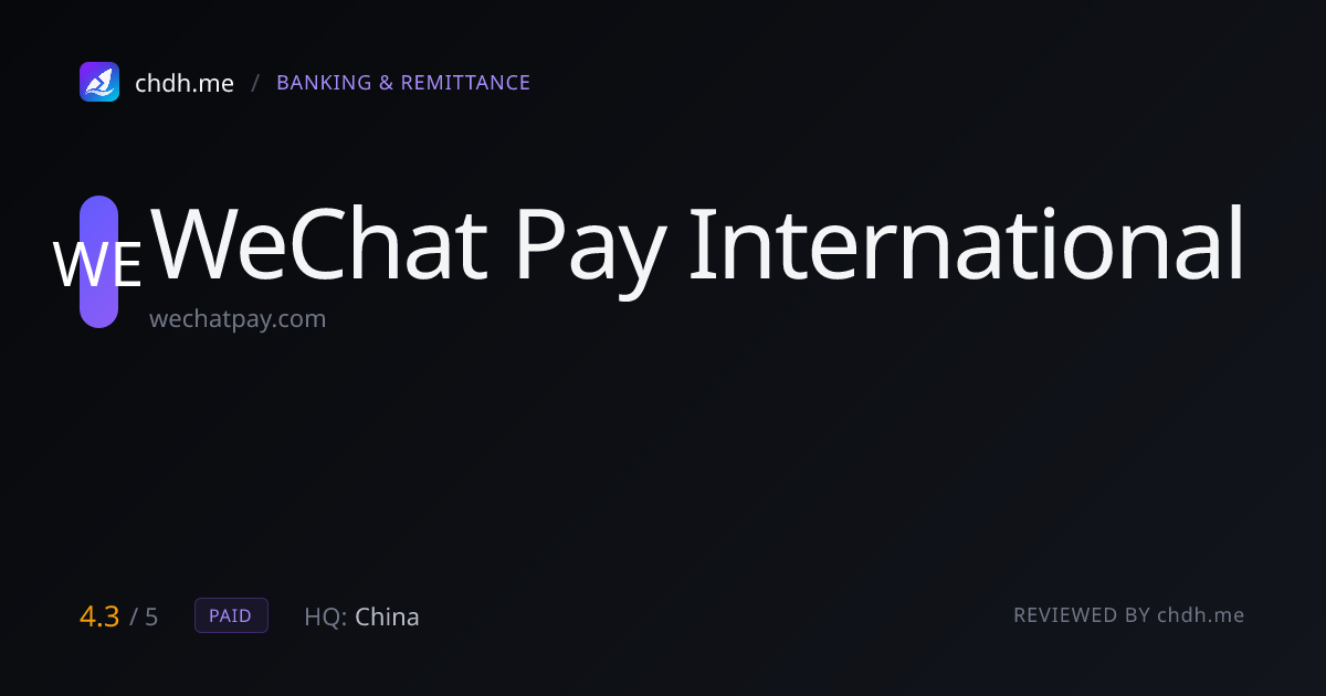 WeChat Pay International