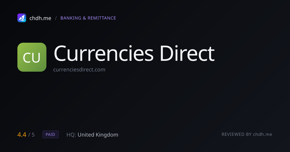 Currencies Direct