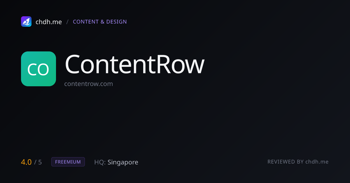 ContentRow(已并入 Easy-Peasy.AI)