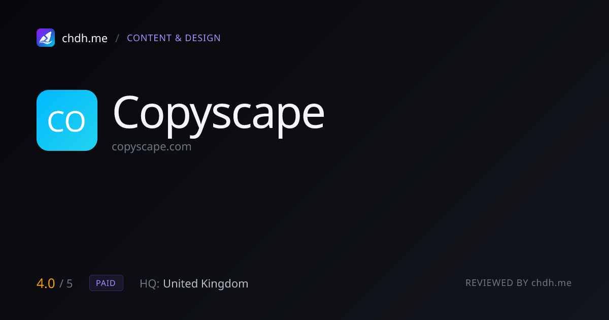 Copyscape