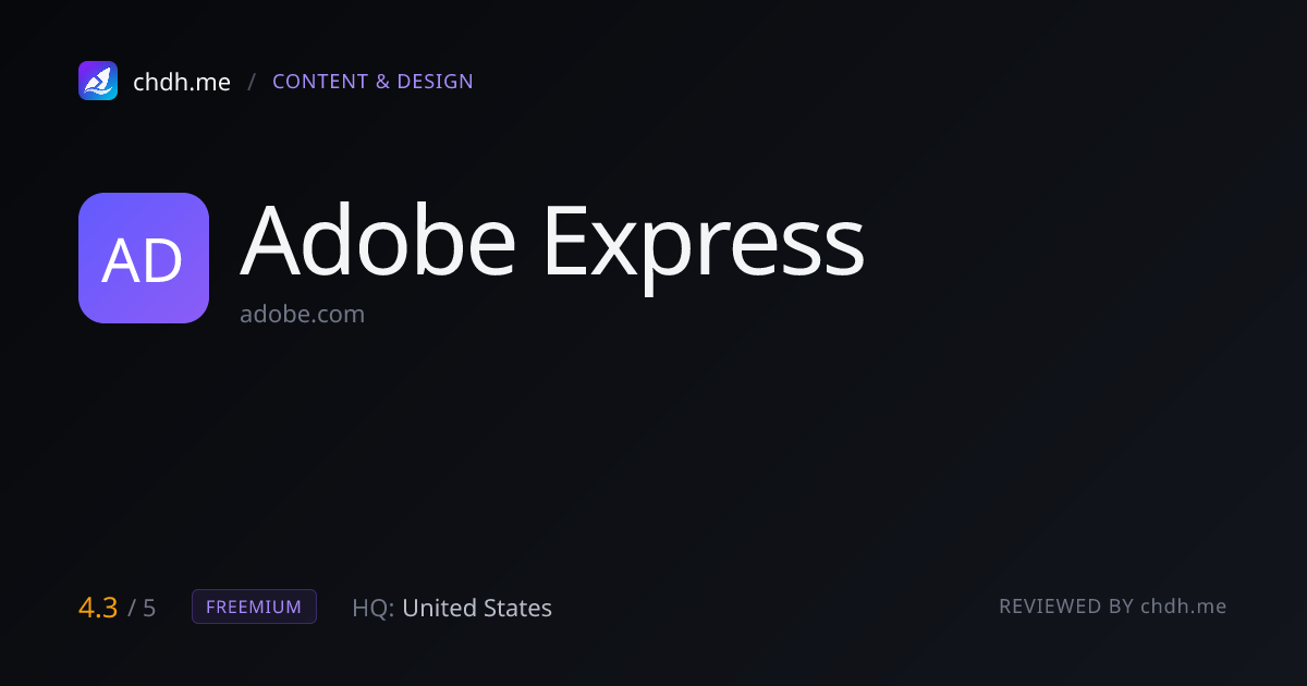 Adobe Express