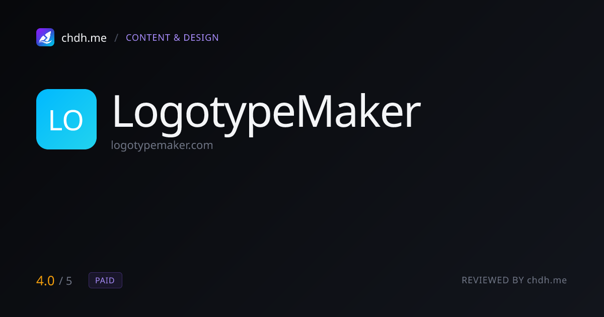 Logo Type Maker
