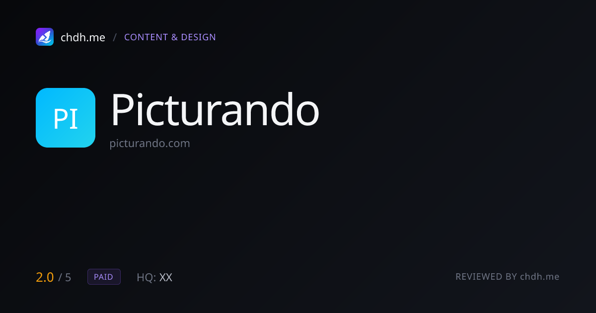 Picturando(护照模板生成器)