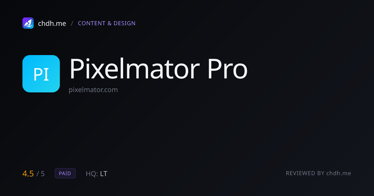 Pixelmator Pro
