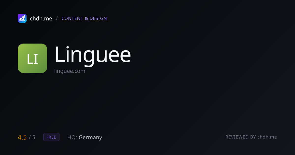 Linguee