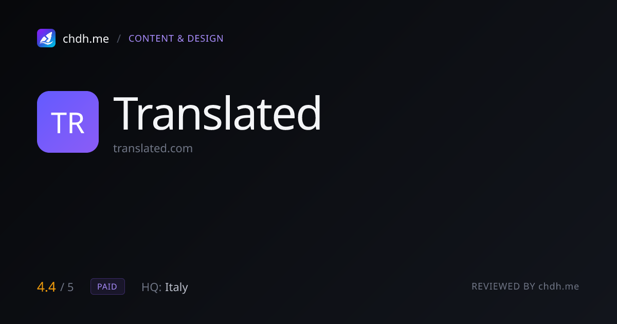 Translated
