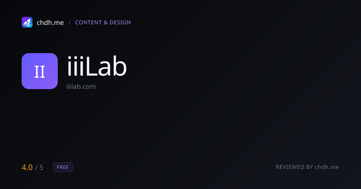 iiiLab 多平台视频下载器