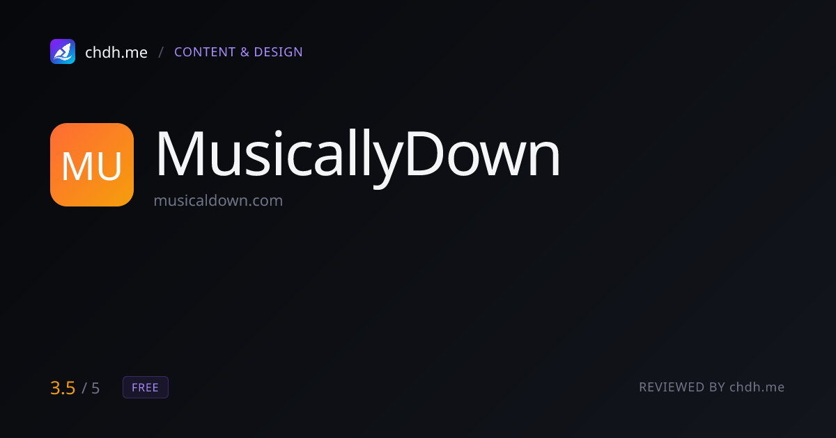 MusicalDown