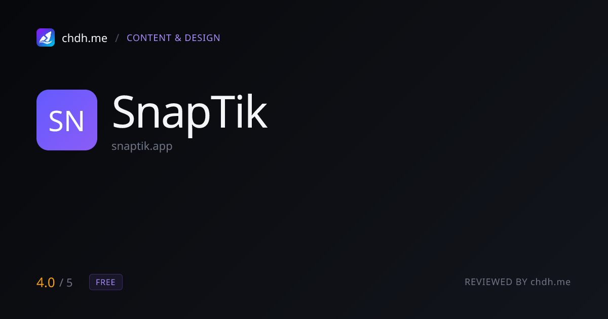 SnapTik