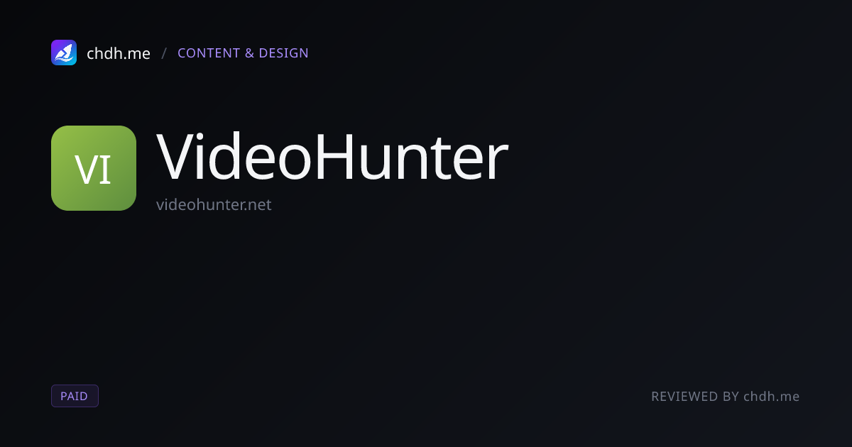 VideoHunter