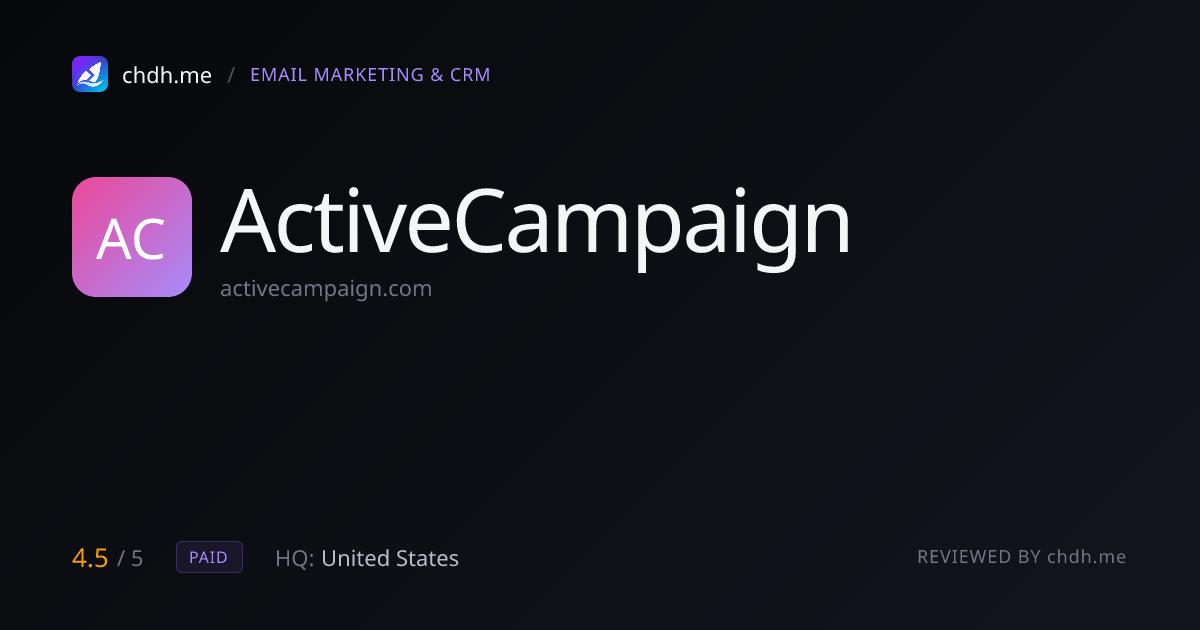 ActiveCampaign