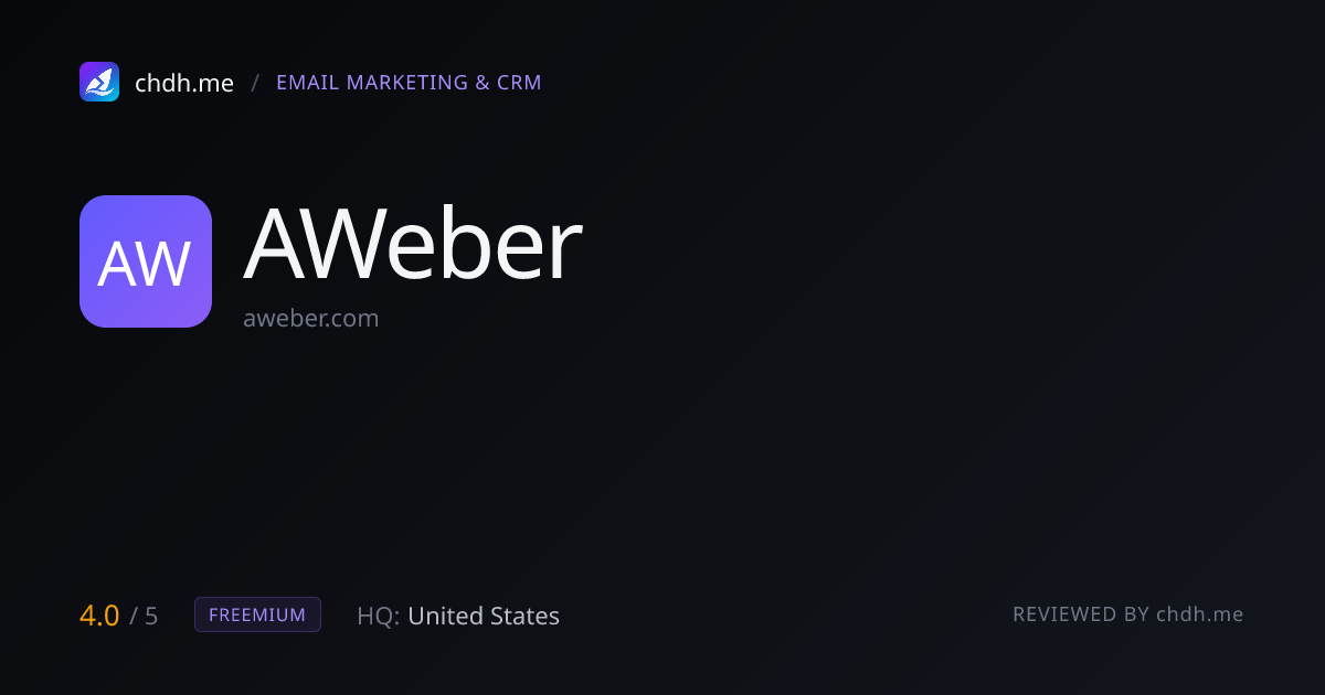 AWeber